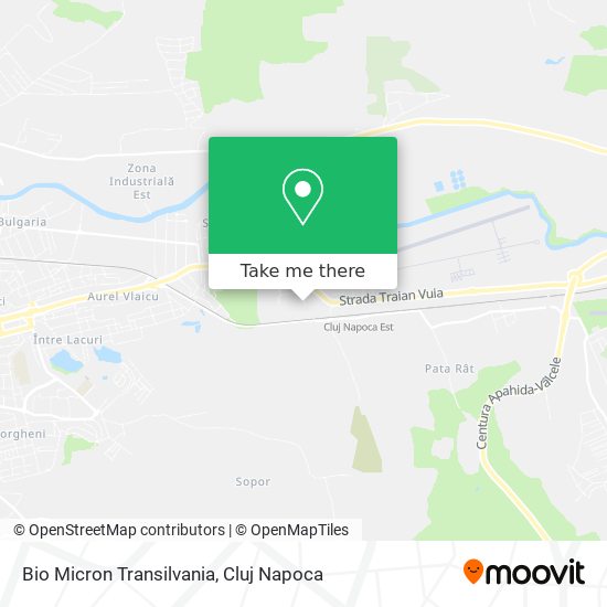 Bio Micron Transilvania map