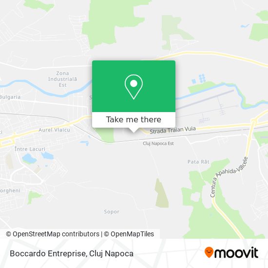 Boccardo Entreprise map