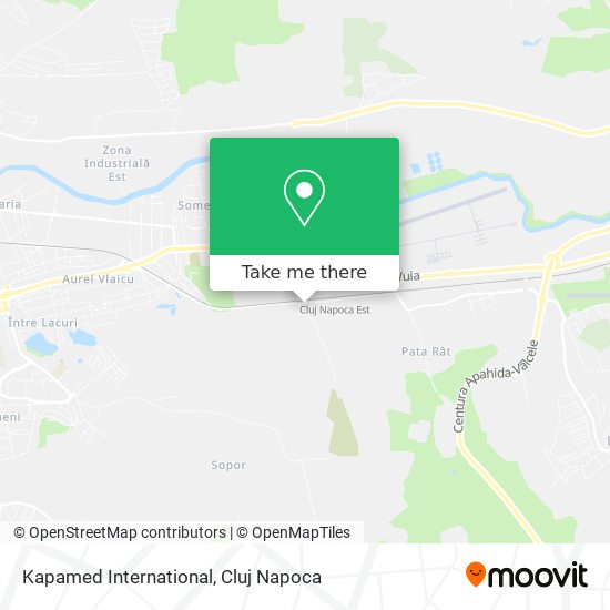 Kapamed International map