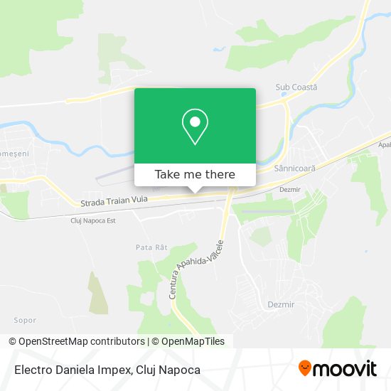 Electro Daniela Impex map