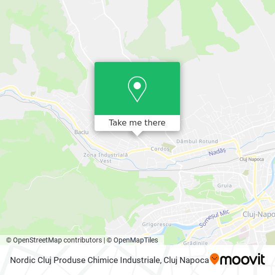 Nordic Cluj Produse Chimice Industriale map