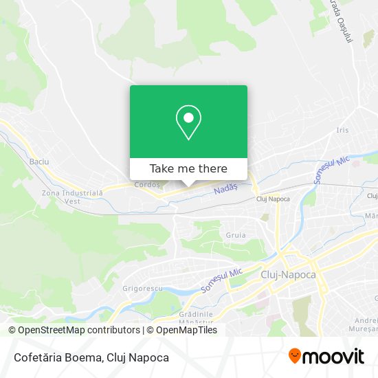 Cofetăria Boema map