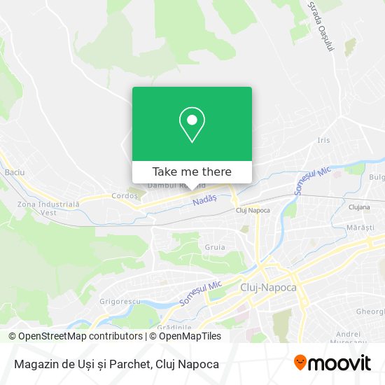 Magazin de Uși și Parchet map