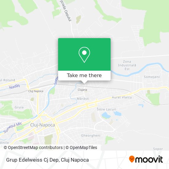 Grup Edelweiss Cj Dep map