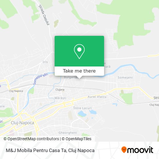 M&J Mobila Pentru Casa Ta map