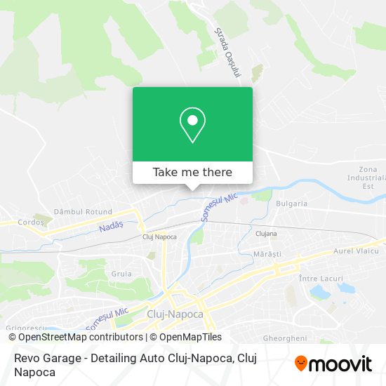 Revo Garage - Detailing Auto Cluj-Napoca map