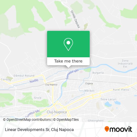 Linear Developments Sr map