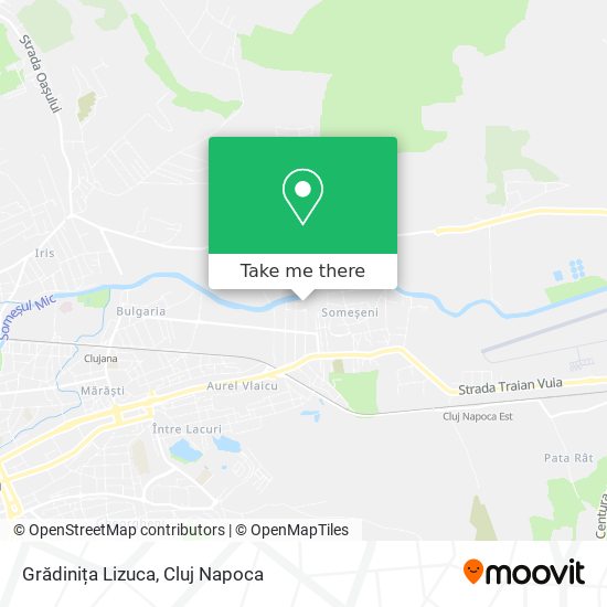 Grădinița Lizuca map
