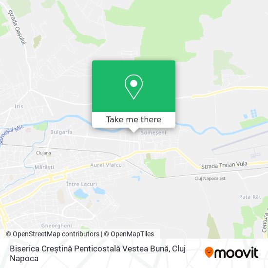 Biserica Creștină Penticostală Vestea Bună map