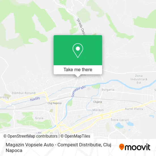 Magazin Vopsele Auto - Compexit Distributie map