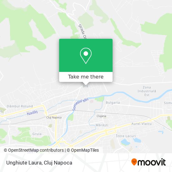 Unghiute Laura map