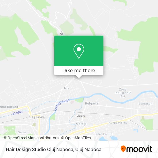 Hair Design Studio Cluj Napoca map