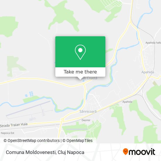 Comuna Moldovenesti map