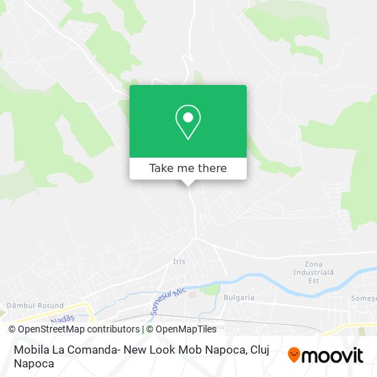 Mobila La Comanda- New Look Mob Napoca map