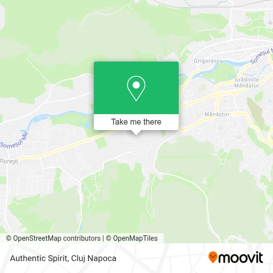 Authentic Spirit map