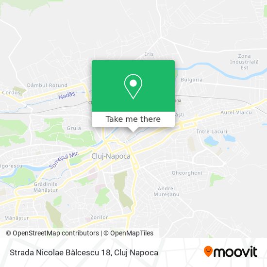 Strada Nicolae Bălcescu 18 map