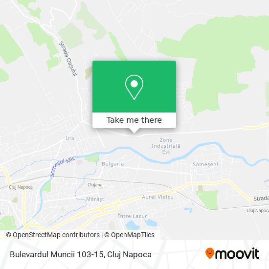 Bulevardul Muncii 103-15 map