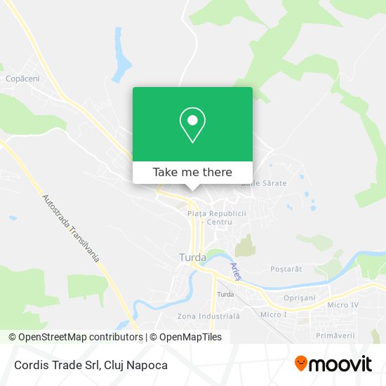 Cordis Trade Srl map