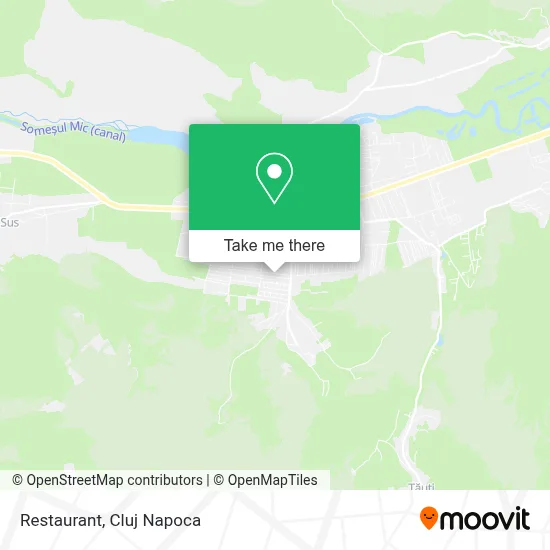 Restaurant map