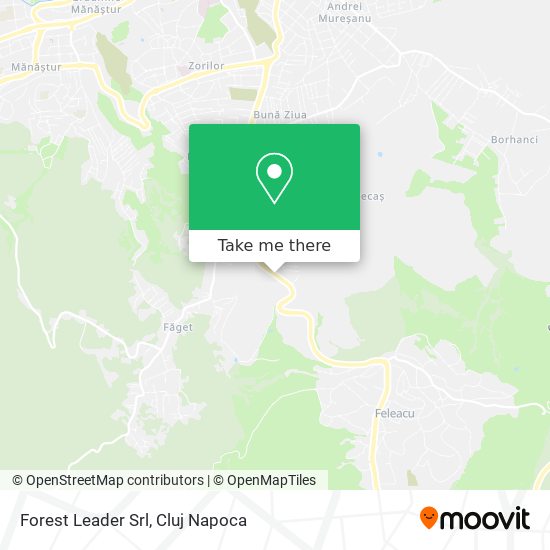 Forest Leader Srl map