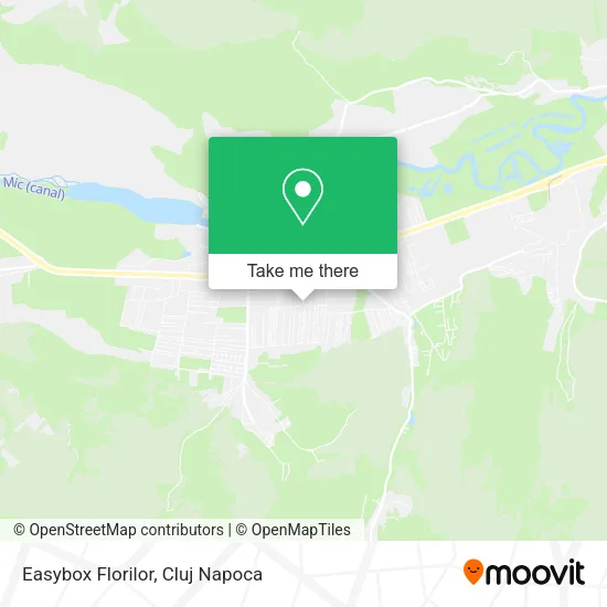 Easybox Florilor map