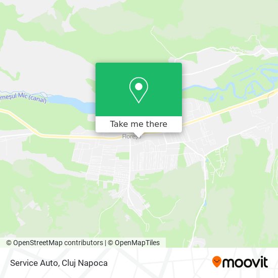 Service Auto map