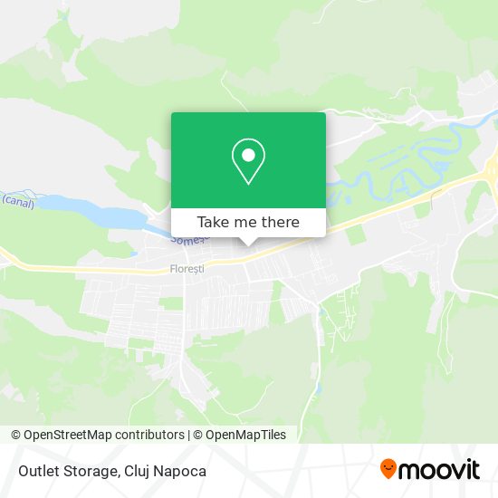 Outlet Storage map