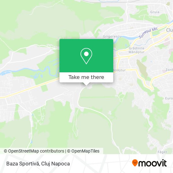 Baza Sportivă map