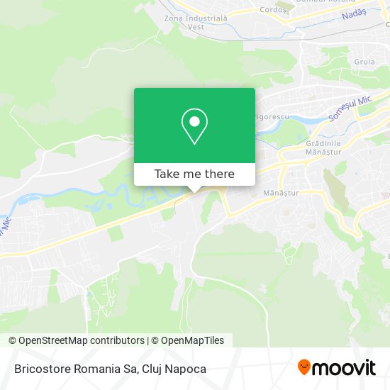 Bricostore Romania Sa map