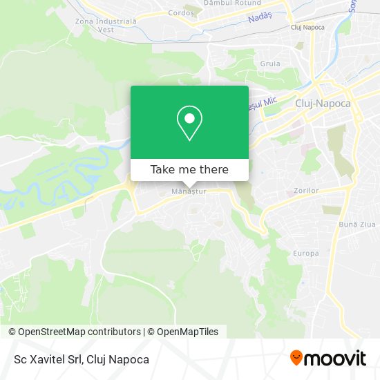 Sc Xavitel Srl map