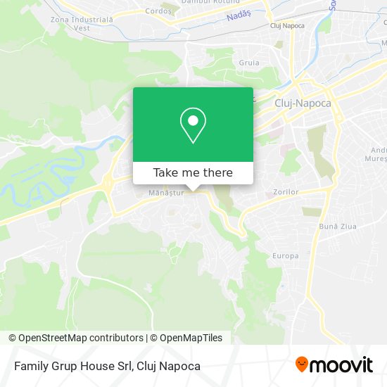 Family Grup House Srl map