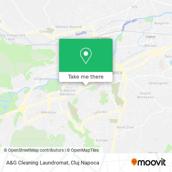 A&G Cleaning Laundromat map