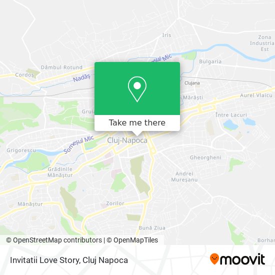 Invitatii Love Story map