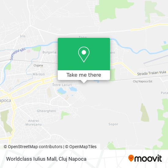 Worldclass Iulius Mall map