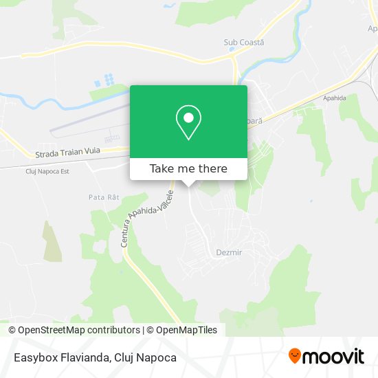 Easybox Flavianda map