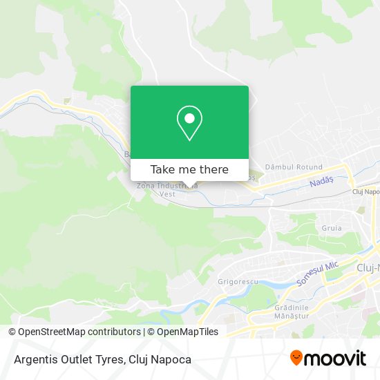 Argentis Outlet Tyres map