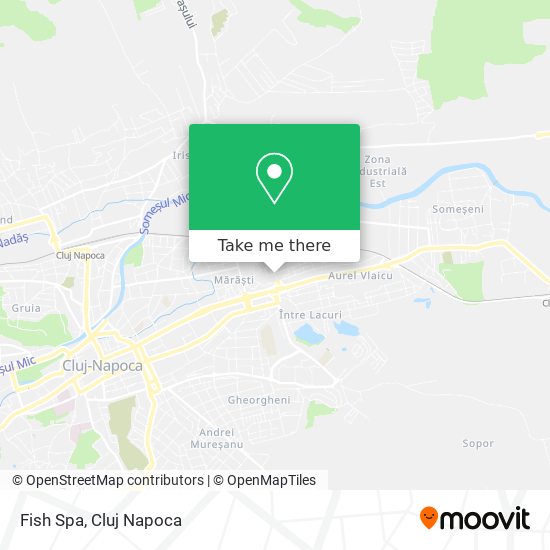 Fish Spa map