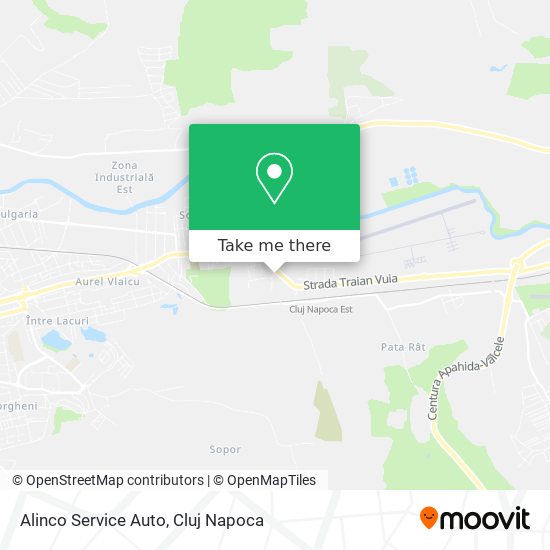 Alinco Service Auto map