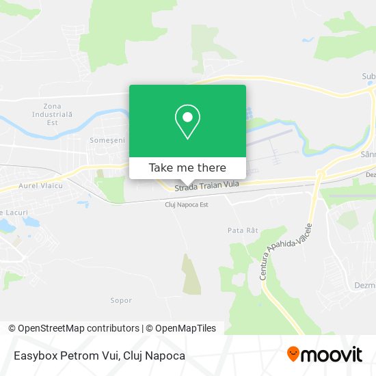 Easybox Petrom Vui map