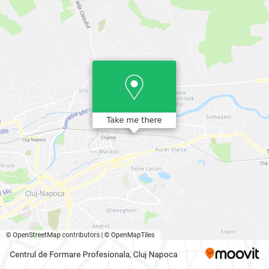 Centrul de Formare Profesionala map