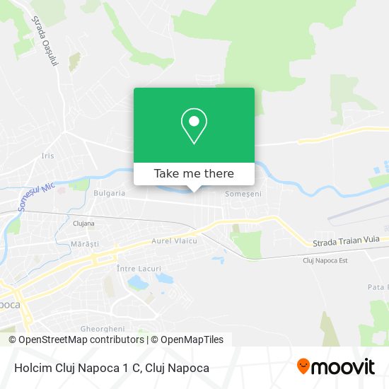 Holcim Cluj Napoca 1 C map