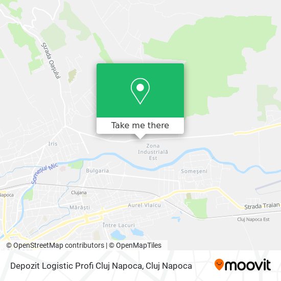 Depozit Logistic Profi Cluj Napoca map