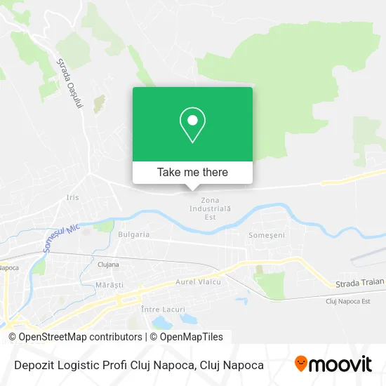 Depozit Logistic Profi Cluj Napoca map