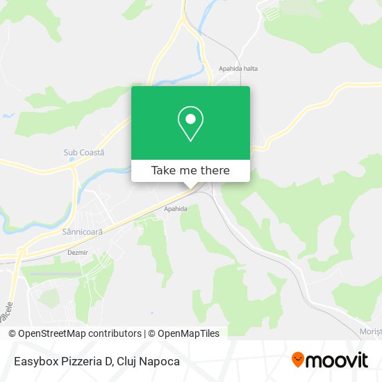 Easybox Pizzeria D map