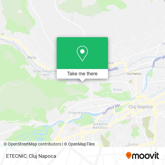 ETECNIC map
