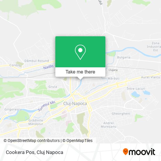 Cookera Pos map