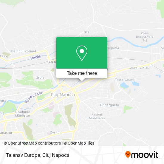 Telenav Europe map