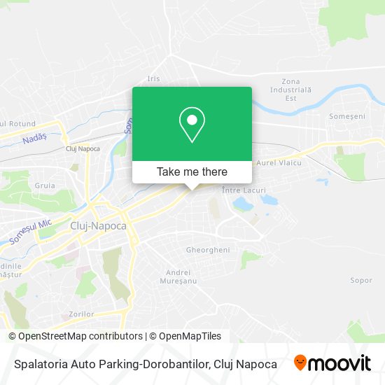 Spalatoria Auto Parking-Dorobantilor map