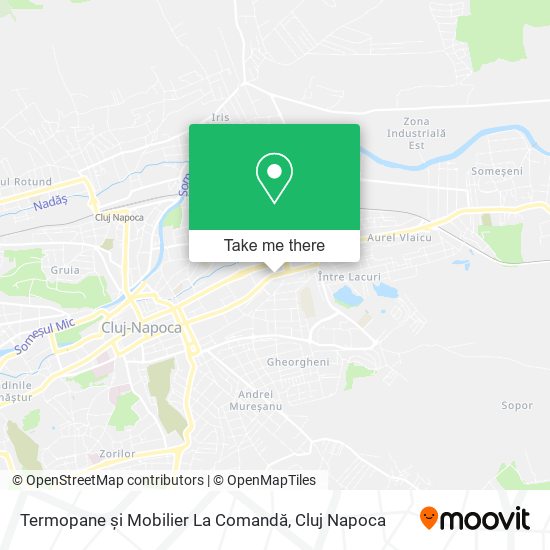 Termopane și Mobilier La Comandă map