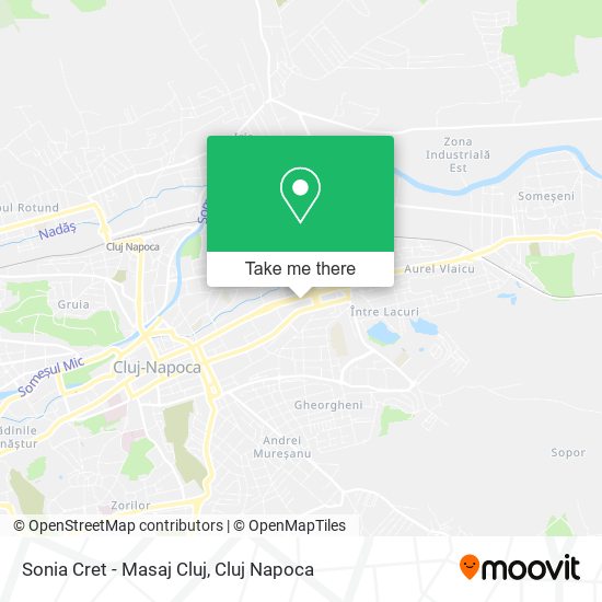 Sonia Cret - Masaj Cluj map